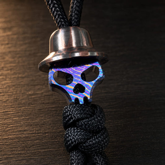 EDCForce Lanyard Bead Type K Timascus+Superconductor