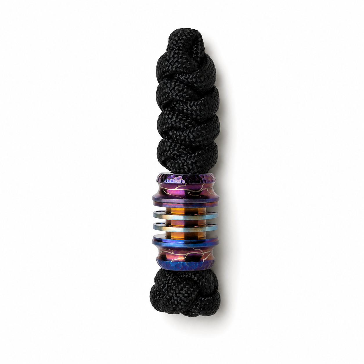 EDCForce Titanium Lanyard Bead Type V (Hand engraving)