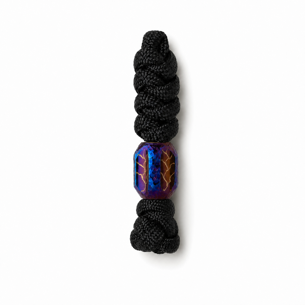 EDCForce Titanium Lanyard Bead Type A (Hand engraving)