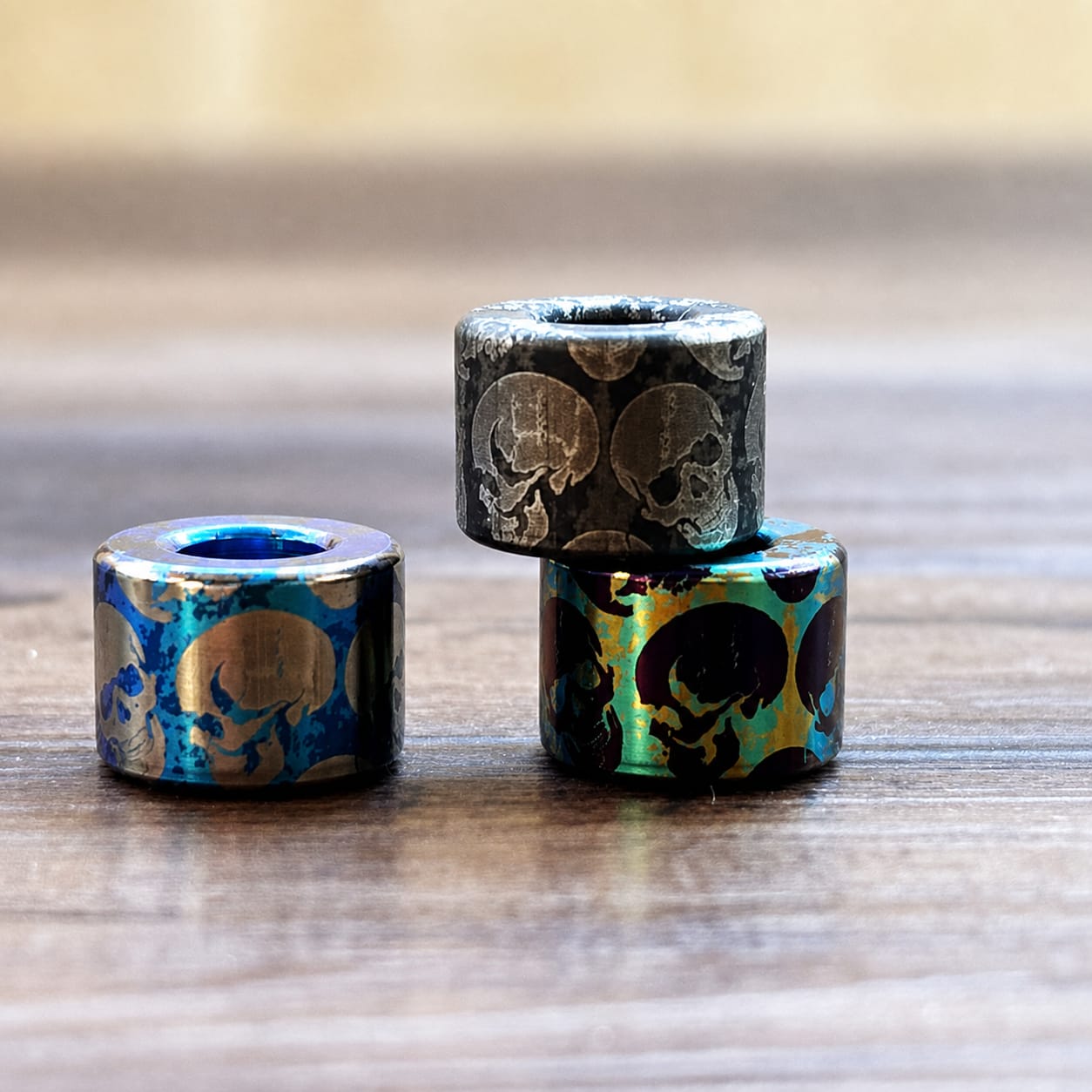 EDCForce Titanium Lanyard Bead Type U Camo