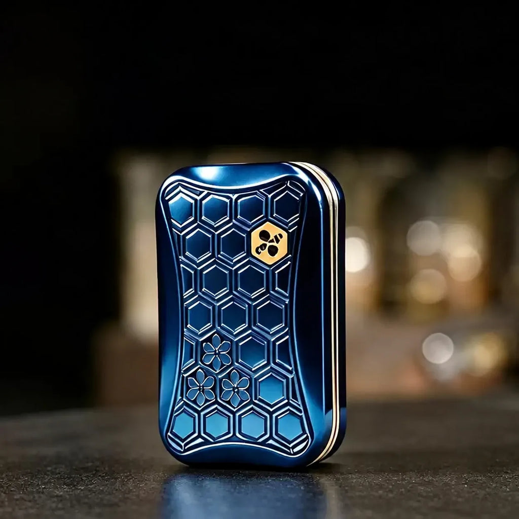 EDCFORCE Infinite Slider standing on a dark reflective surface