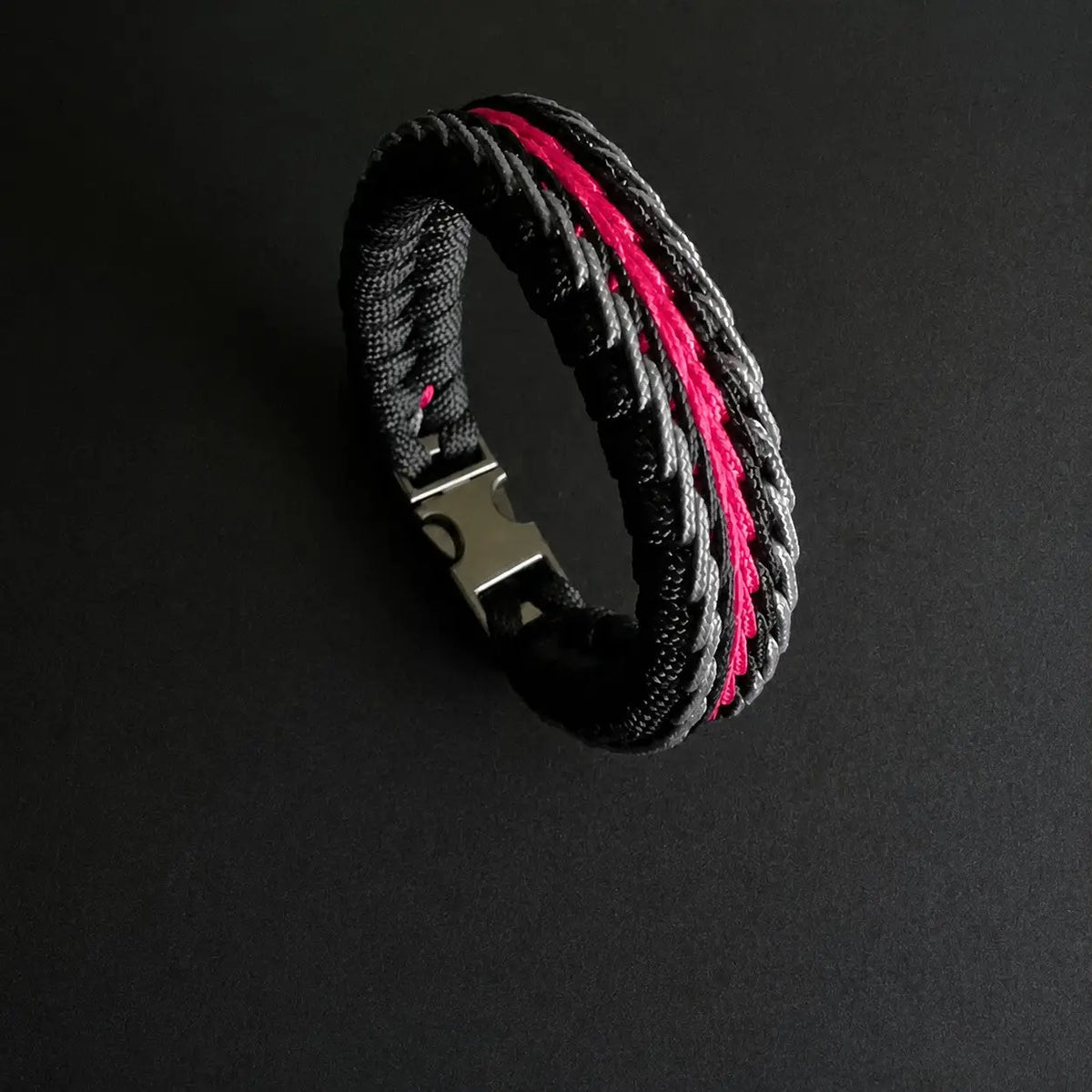 Hand-Braided Paracord Bracelet Tracer