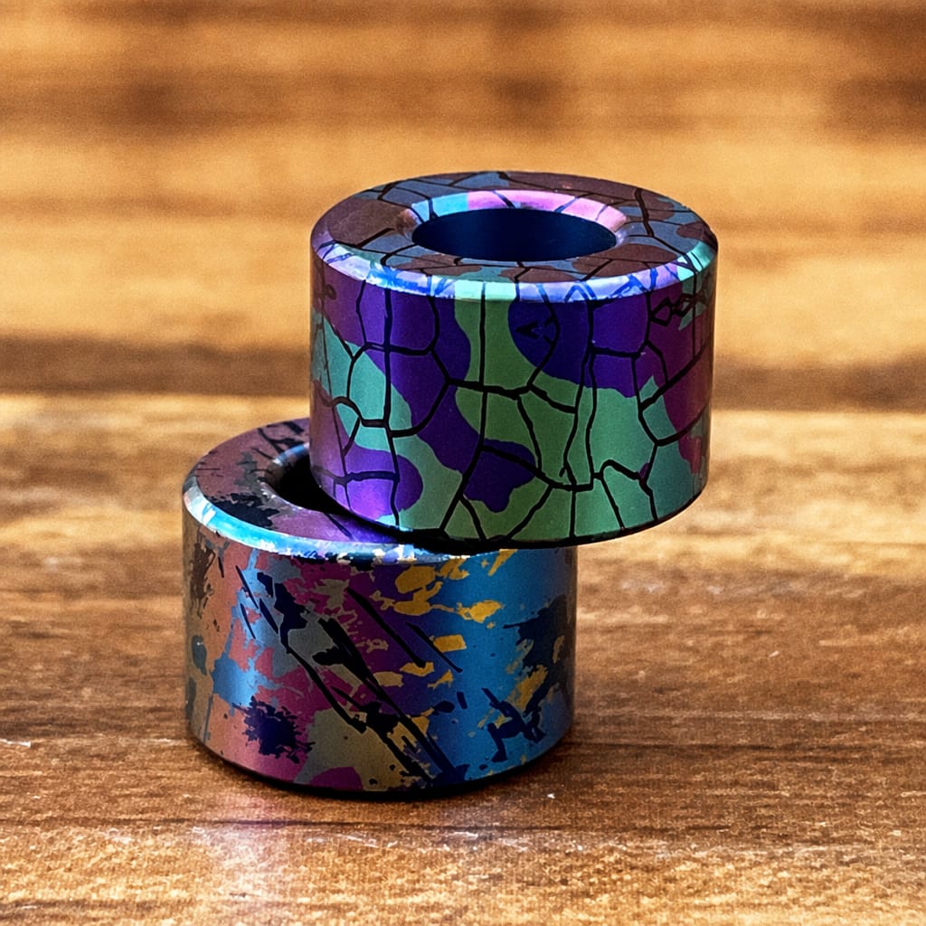 EDCForce Titanium Lanyard Bead Type U Camo