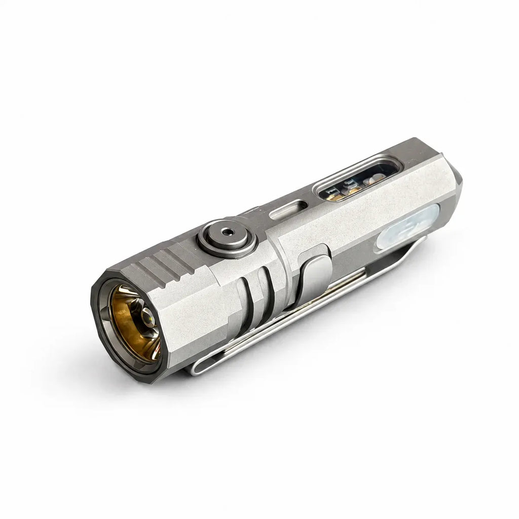 Titanium Flashlight Duo