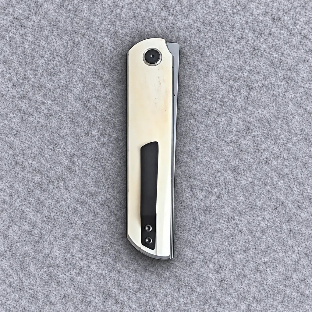 EDCForce Knife 5.1 — Clay-tempered& Yak bone handle
