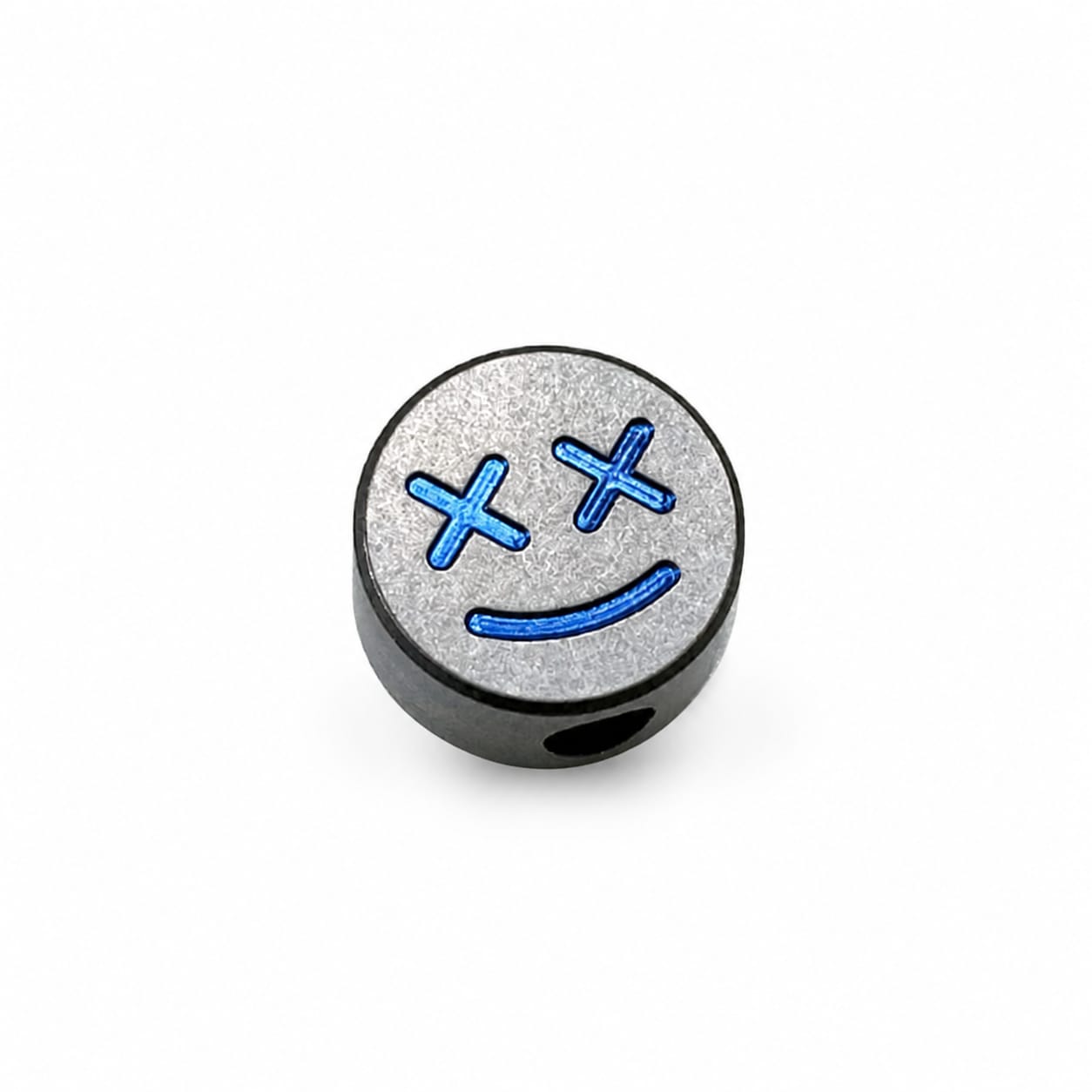 EDCForce Titanium Lanyard Bead Type F Smile Face