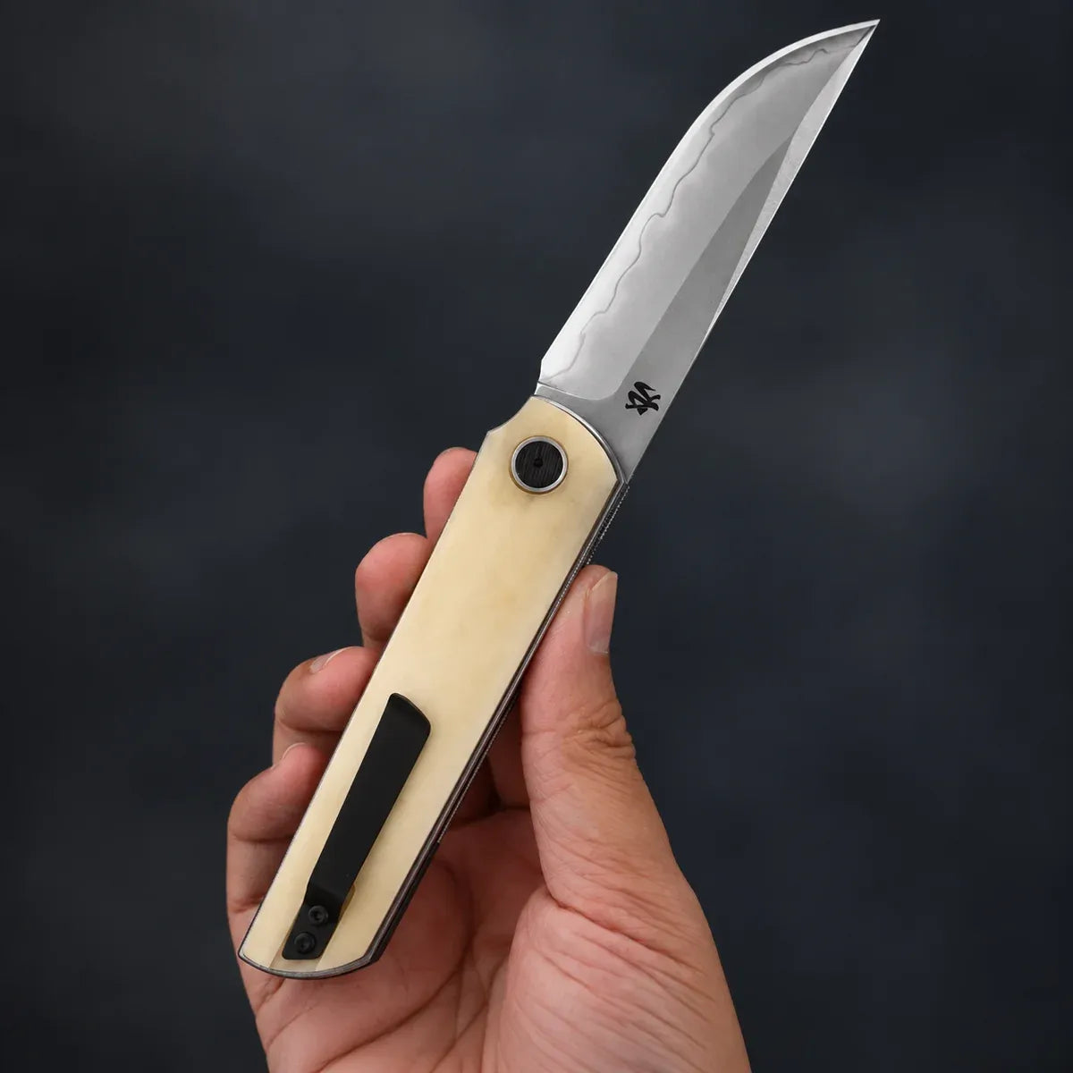 EDCForce Knife 5.1 — Clay-tempered& Yak bone handle
