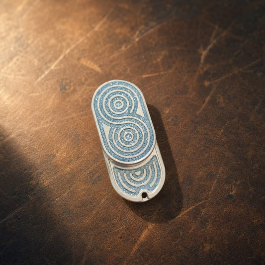 ZEROStudio x EDCForce Stainless Steel Magnetic Fidget Infinity Slider Crystalline Sealing Process