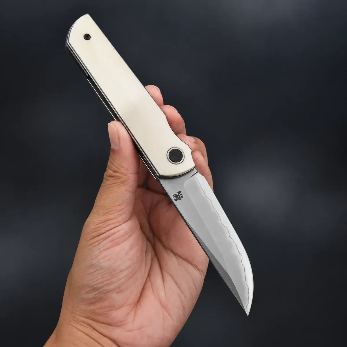 EDCForce Knife 5.1 — Clay-tempered& Yak bone handle