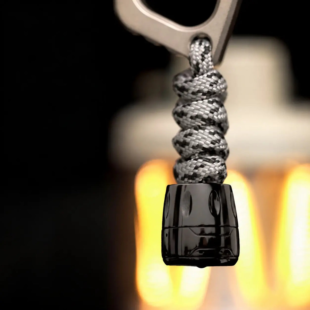 The Engine Metal Lanyard Bead