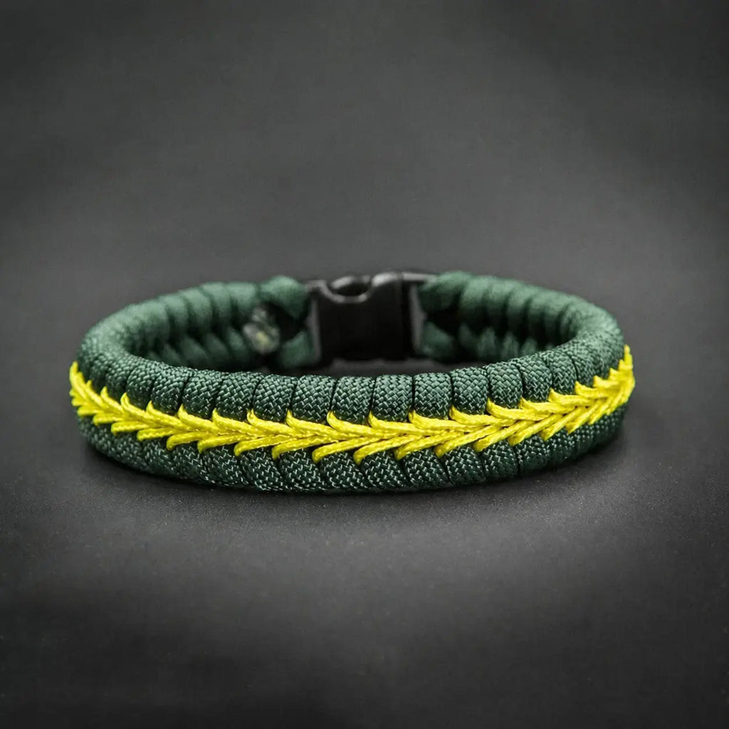 Hand-Braided Paracord Bracelet Slim Plus