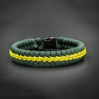 Hand-Braided Paracord Bracelet Slim Plus