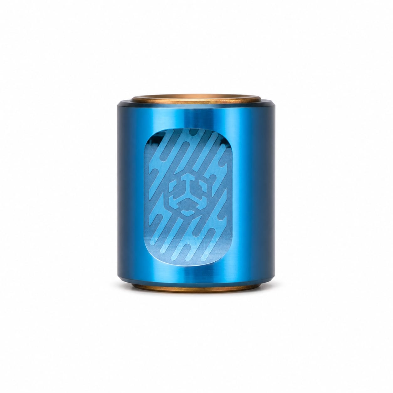 Phantom Core Titanium Bluing — Titanium EDC Spinning Top Lanyard Bead