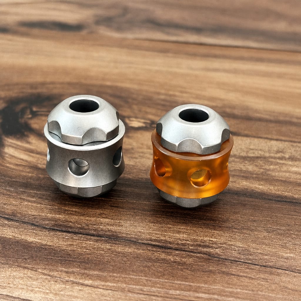 EDCForce Titanium Lanyard Bead Type G