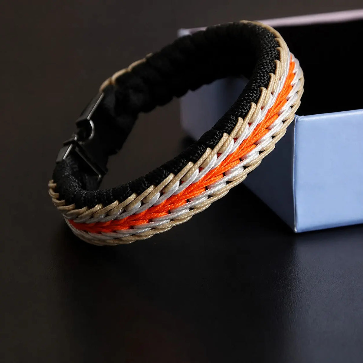 Hand-Braided Paracord Bracelet Tracer