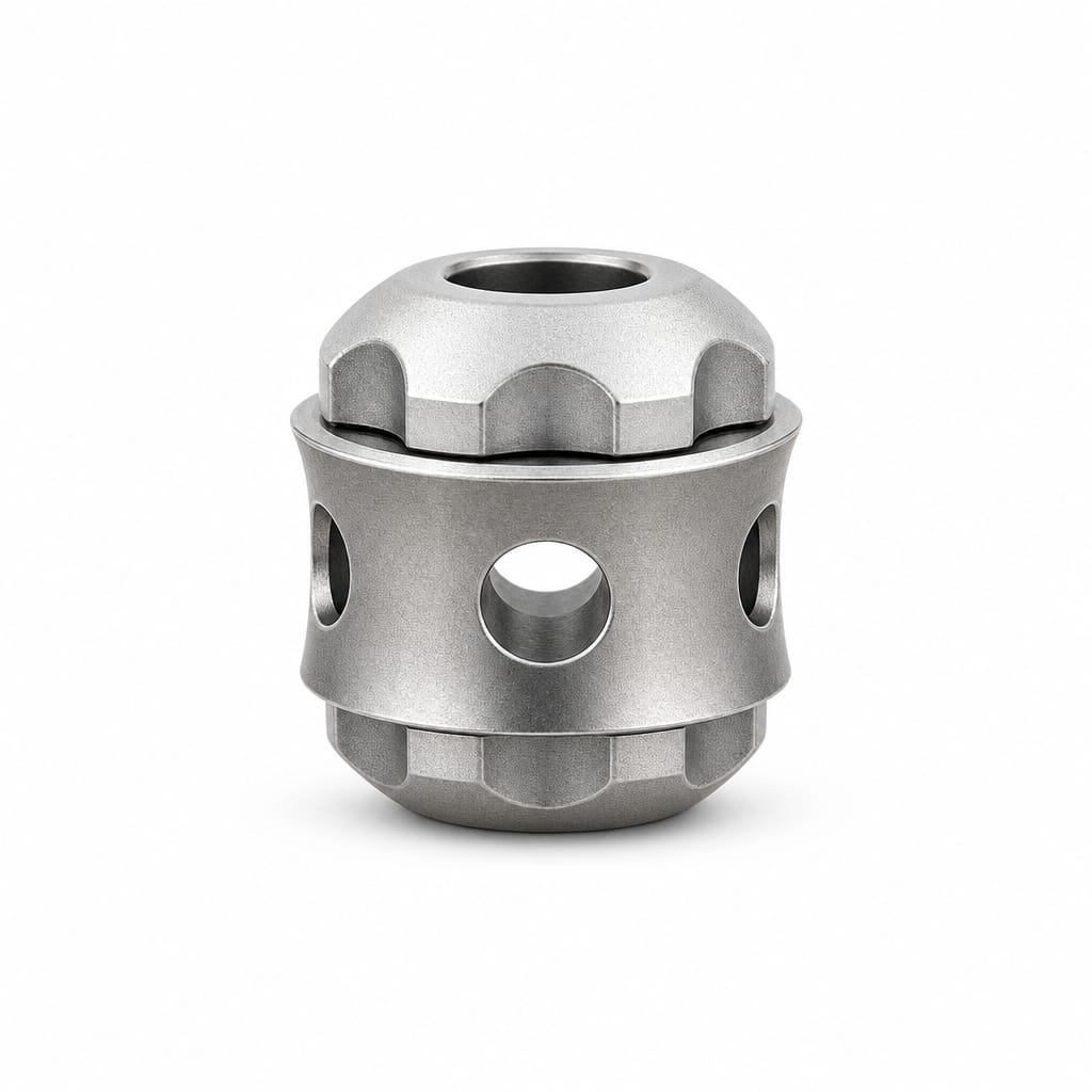 EDCForce Titanium Lanyard Bead Type G