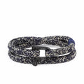 Wind & Free Bracelet STORM - Navy/Grey/White