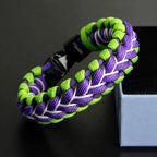 Hand-Braided Paracord Bracelet Bold