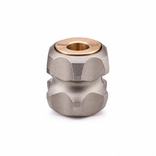 EDCForce Lanyard Bead Spinning Top Type O Titanium