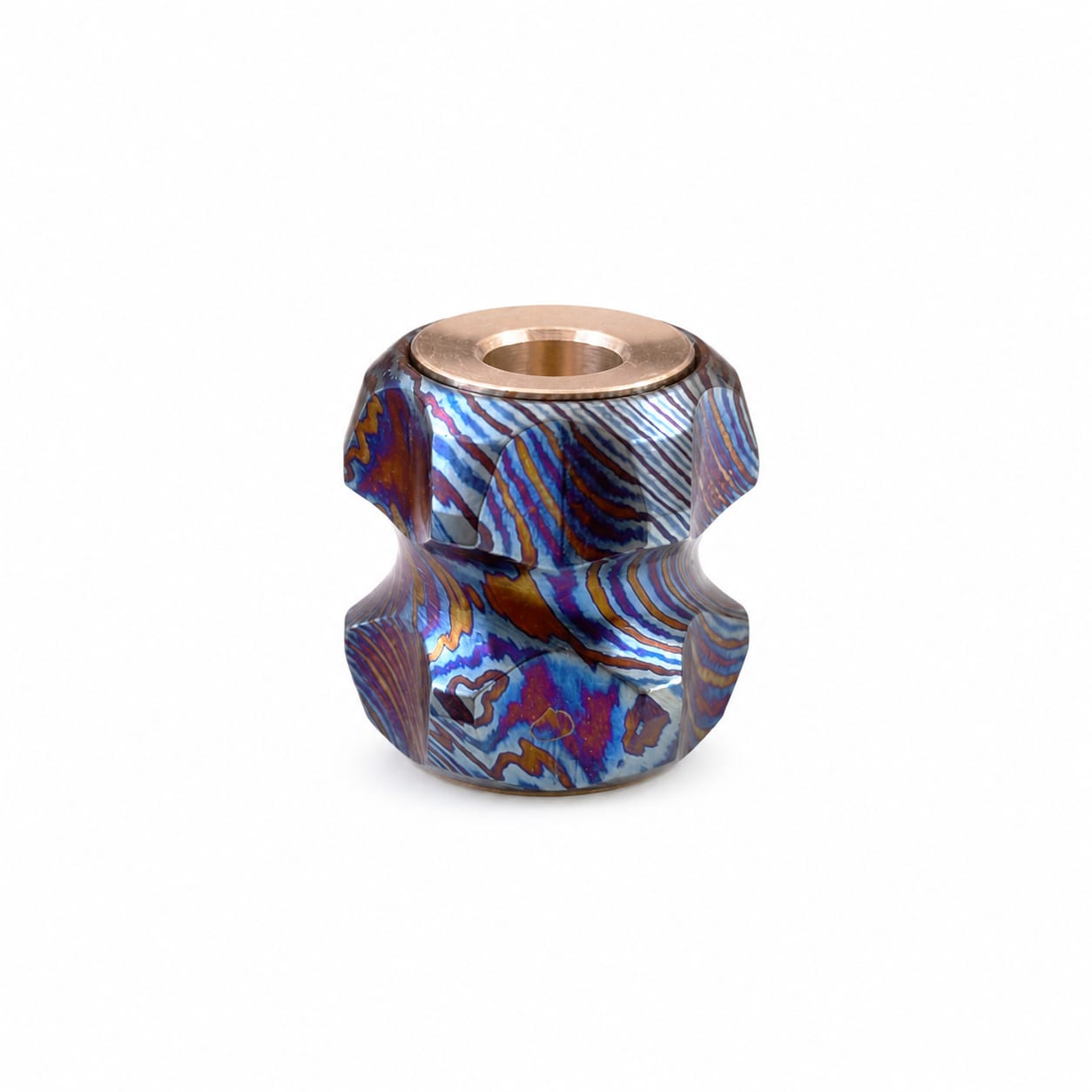 EDCForce Lanyard Bead Spinning Top Type O Timascus