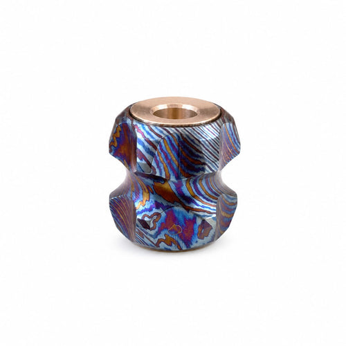 EDCForce Lanyard Bead Spinning Top Type O Timascus