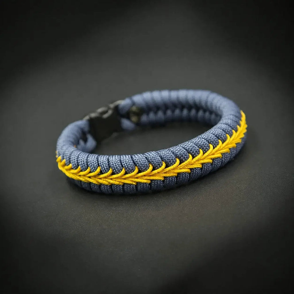 Hand-Braided Paracord Bracelet Slim Plus
