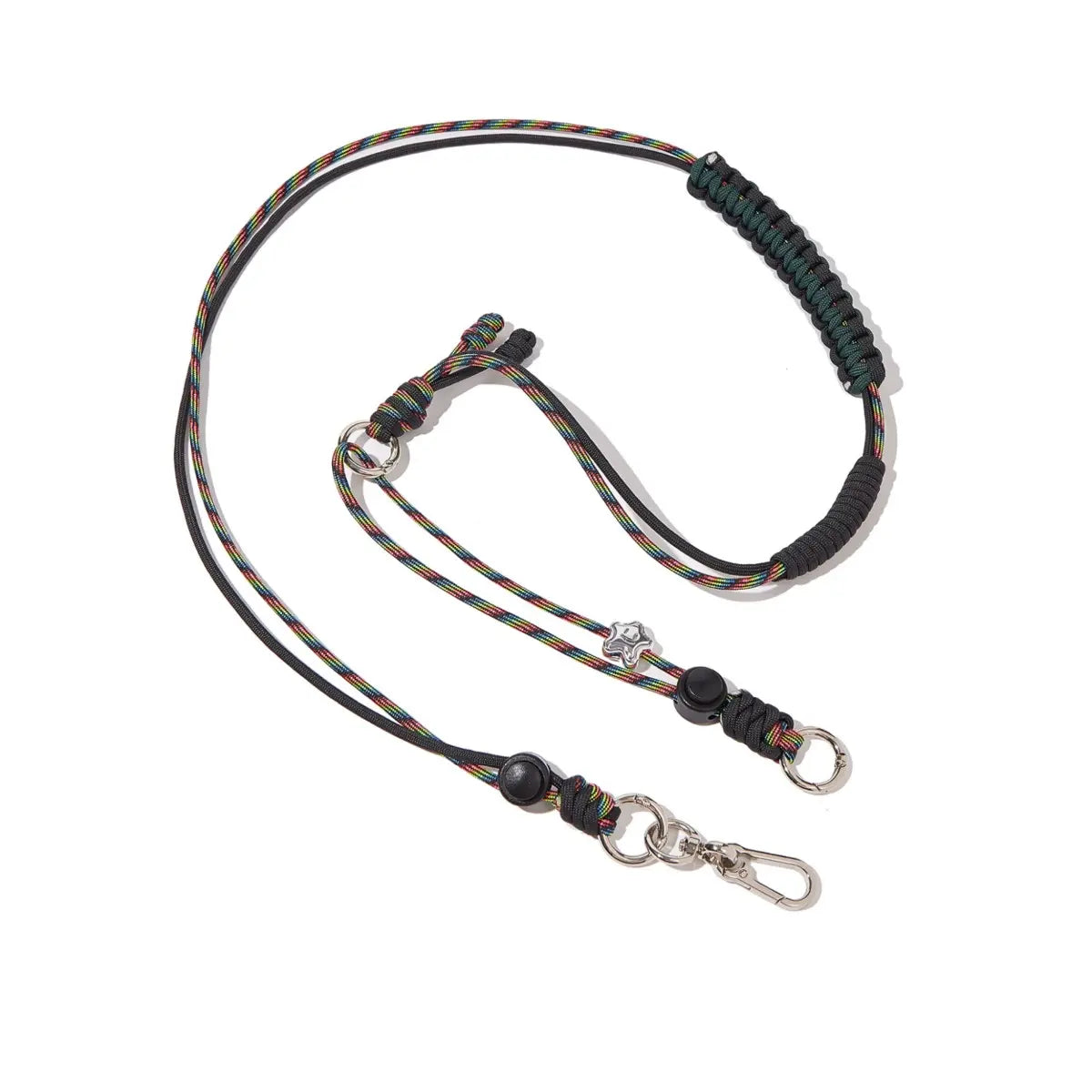 EDCForce 2-in-1 Adjustable Paracord Crossbody Lanyard & Wrist Strap