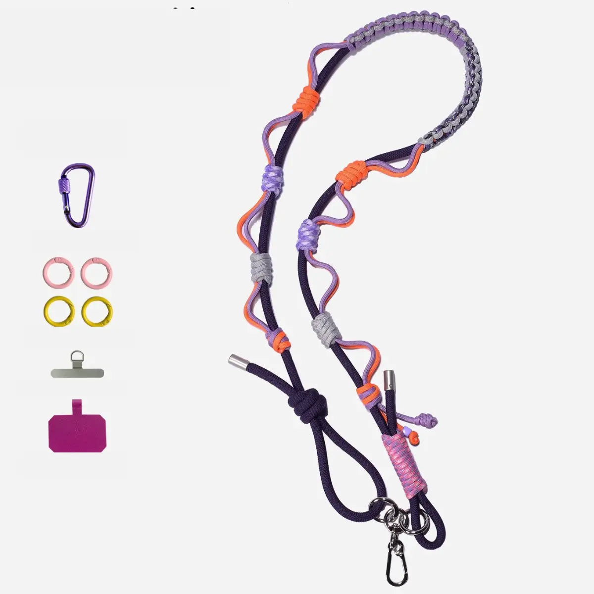 EDCForce Multi-Use Outdoor Adjustable Paracord Lanyard for Phone, Camera & Bag