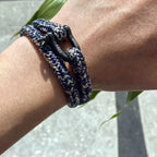 Wind & Free Bracelet STORM - Navy/Grey/White