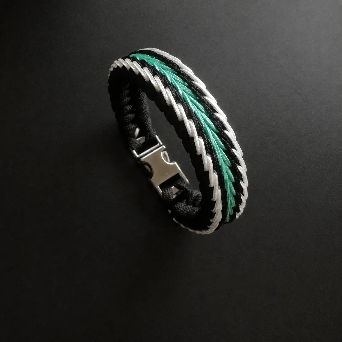 Hand-Braided Paracord Bracelet Tracer