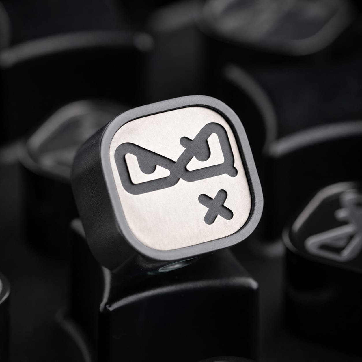 EDCForce Emotion Style Lanyard Bead  — Zirconium Polish Finish