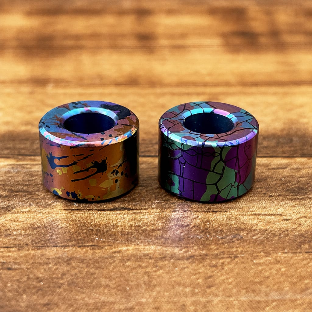 EDCForce Titanium Lanyard Bead Type U Camo