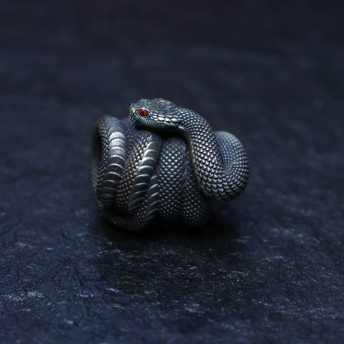 Coiled Snake Lanyard Bead