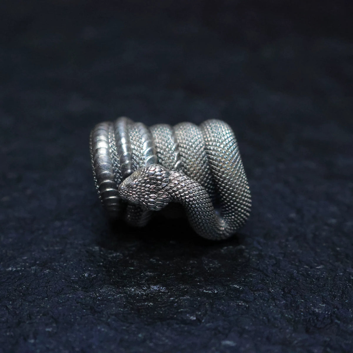 Coiled Snake Lanyard Bead