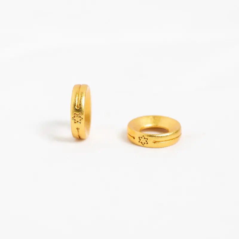 Hexagram Spacer Bead