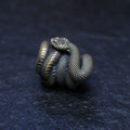 Coiled Snake Lanyard Bead