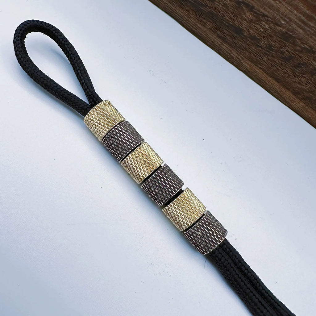 Diamond-knurled Spacer Bead