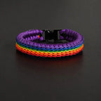 Hand-Braided Paracord Bracelet Tracer