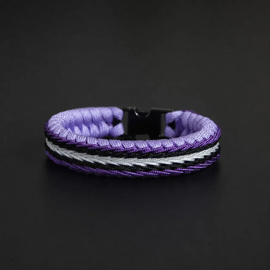 Hand-Braided Paracord Bracelet Tracer