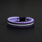 Hand-Braided Paracord Bracelet Tracer