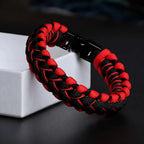 Hand-Braided Paracord Bracelet Bold