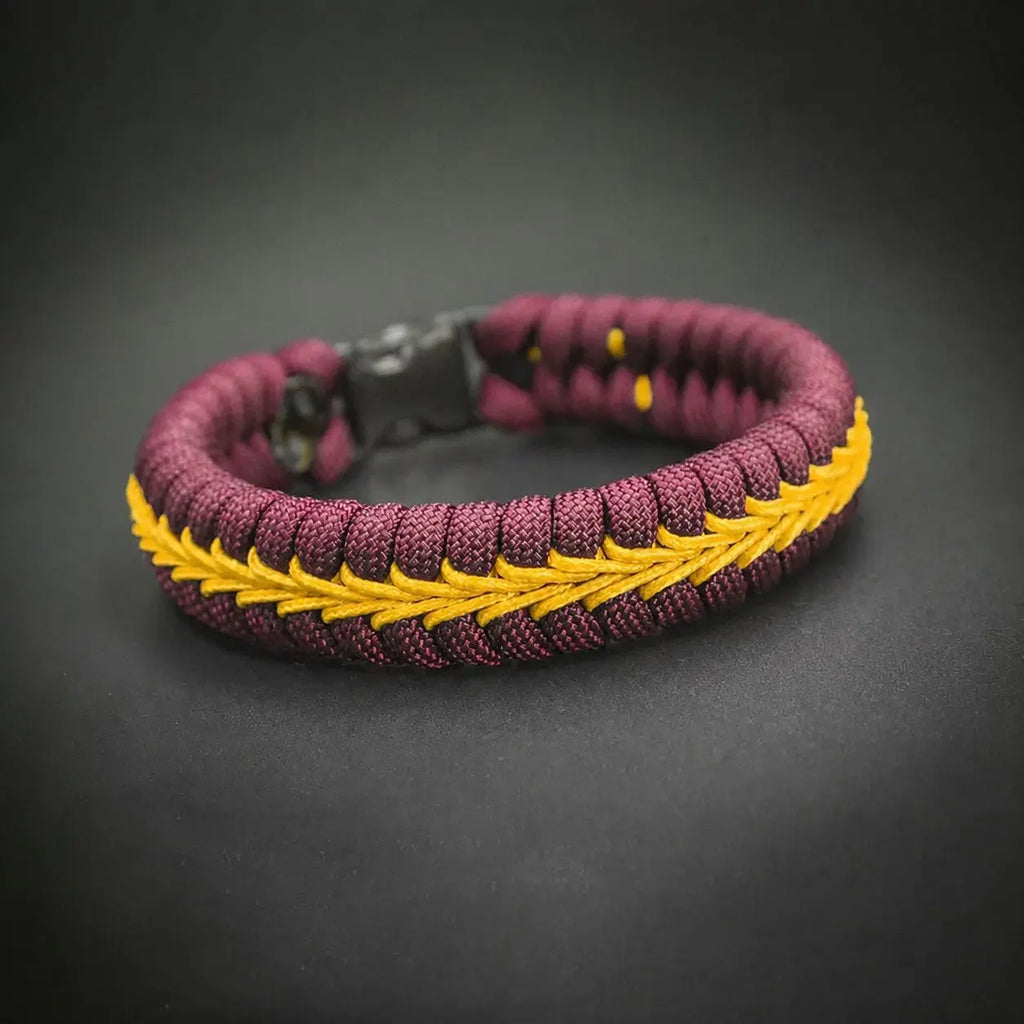Hand-Braided Paracord Bracelet Slim Plus