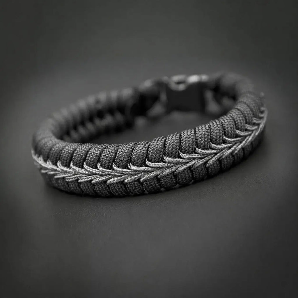 Hand-Braided Paracord Bracelet Slim Plus