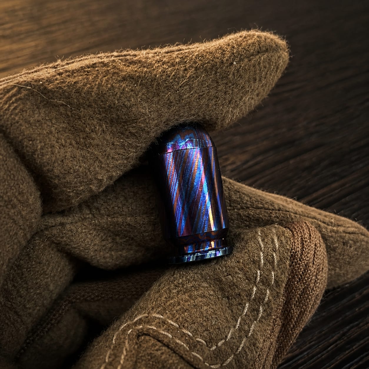 EDCForce Titanium Lanyard Bead Type B