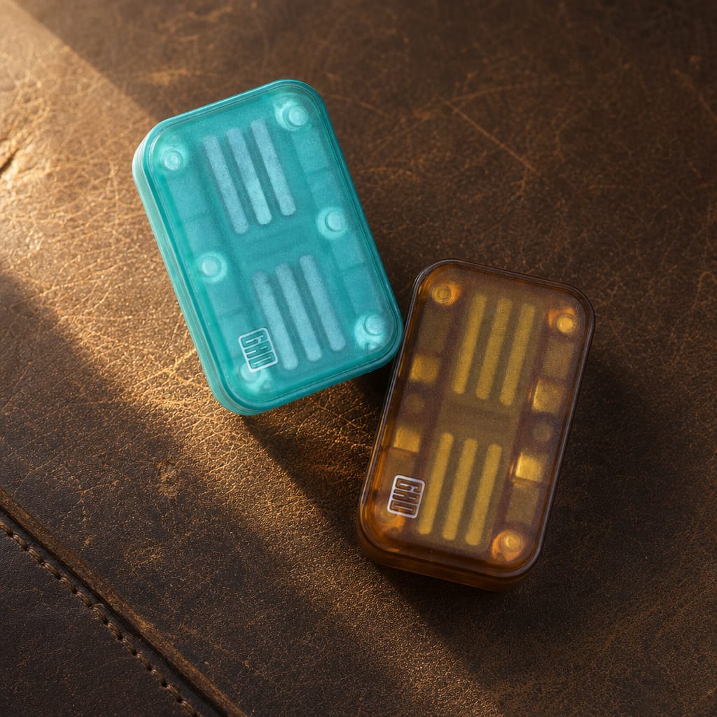 EDCForce Crystal Block Magnetic Fidget Infinity Slider