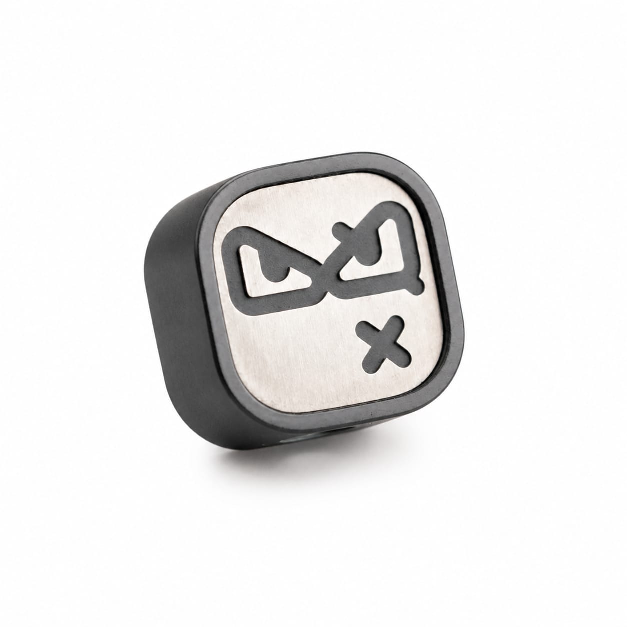 EDCForce Emotion Style Lanyard Bead  — Zirconium Stonewashed Finish