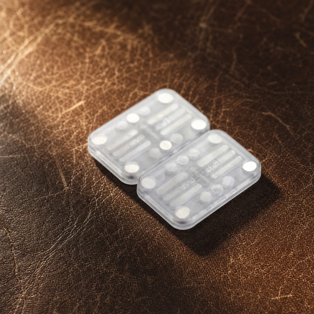 EDCForce Crystal Block Magnetic Fidget Infinity Slider