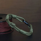 Hand-Braided Paracord Bracelet Slim