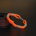 Hand-Braided Paracord Bracelet Slim