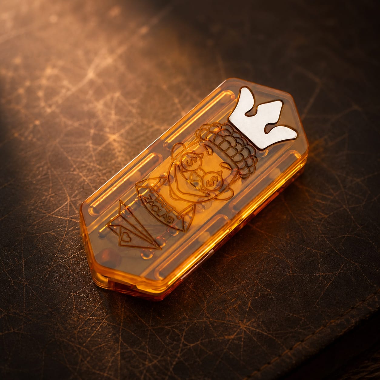 ZACLAB x EDCForce PEI Joker Fidget Slider